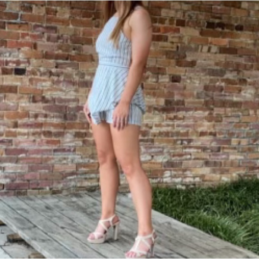 @balance short romper size medium